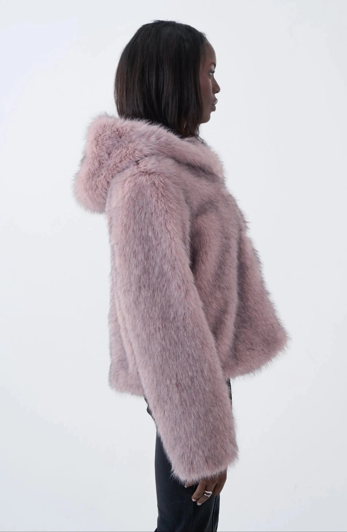 Shop The Ragged Priest The Ragged Priest Julia Pink Faux Fur Coat Jacket for women – premium loungewear and festival fashion at Spoiled Brat