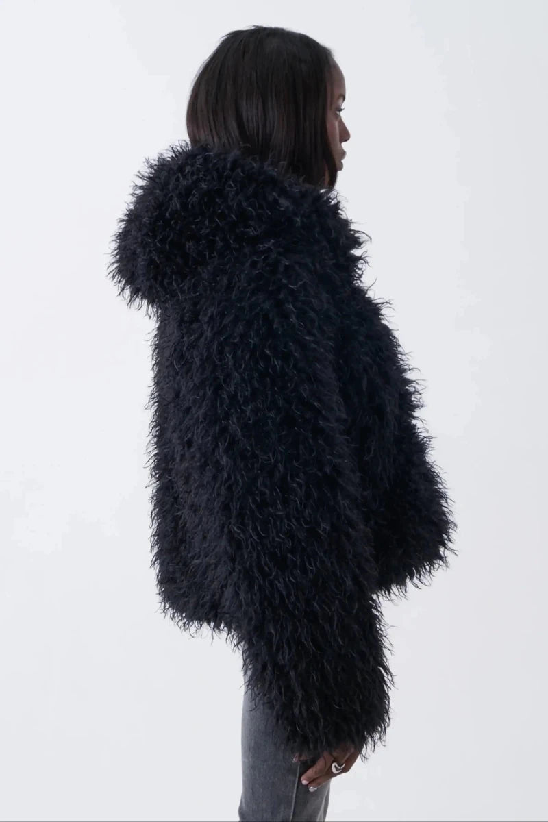 Shop The Ragged Priest The Ragged Priest Julia Shaggy Faux Fur Coat Jacket for women – premium loungewear and festival fashion at Spoiled Brat