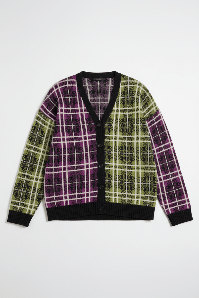 Shop The Ragged Priest The Ragged Priest Noise Knit Cardigan Cardigan for women – premium loungewear and festival fashion at Spoiled Brat