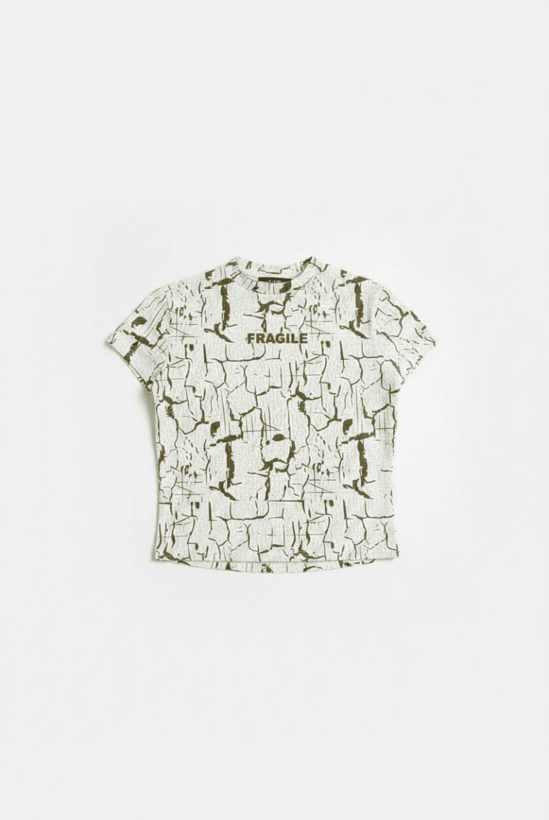 Shop The Ragged Priest The Ragged Priest Rift Baby Tee Top for women – premium loungewear and festival fashion at Spoiled Brat