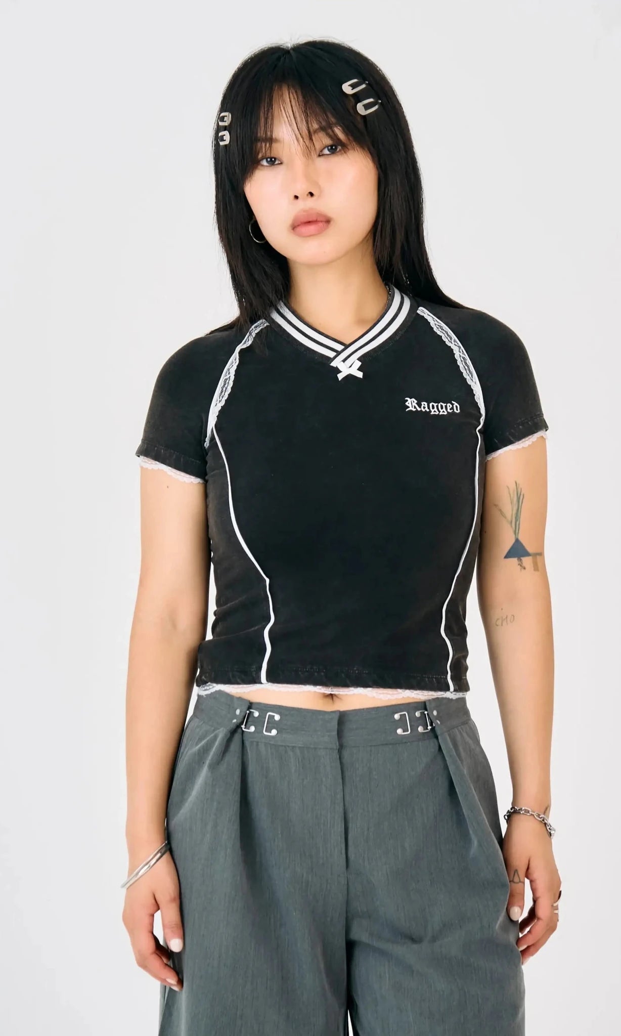The Ragged Priest Score Varsity Baby Polo Tee - Spoiled Brat