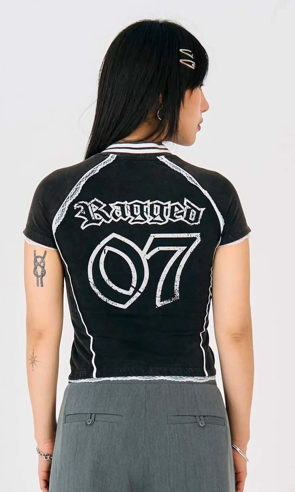 The Ragged Priest Score Varsity Baby Polo Tee - Spoiled Brat