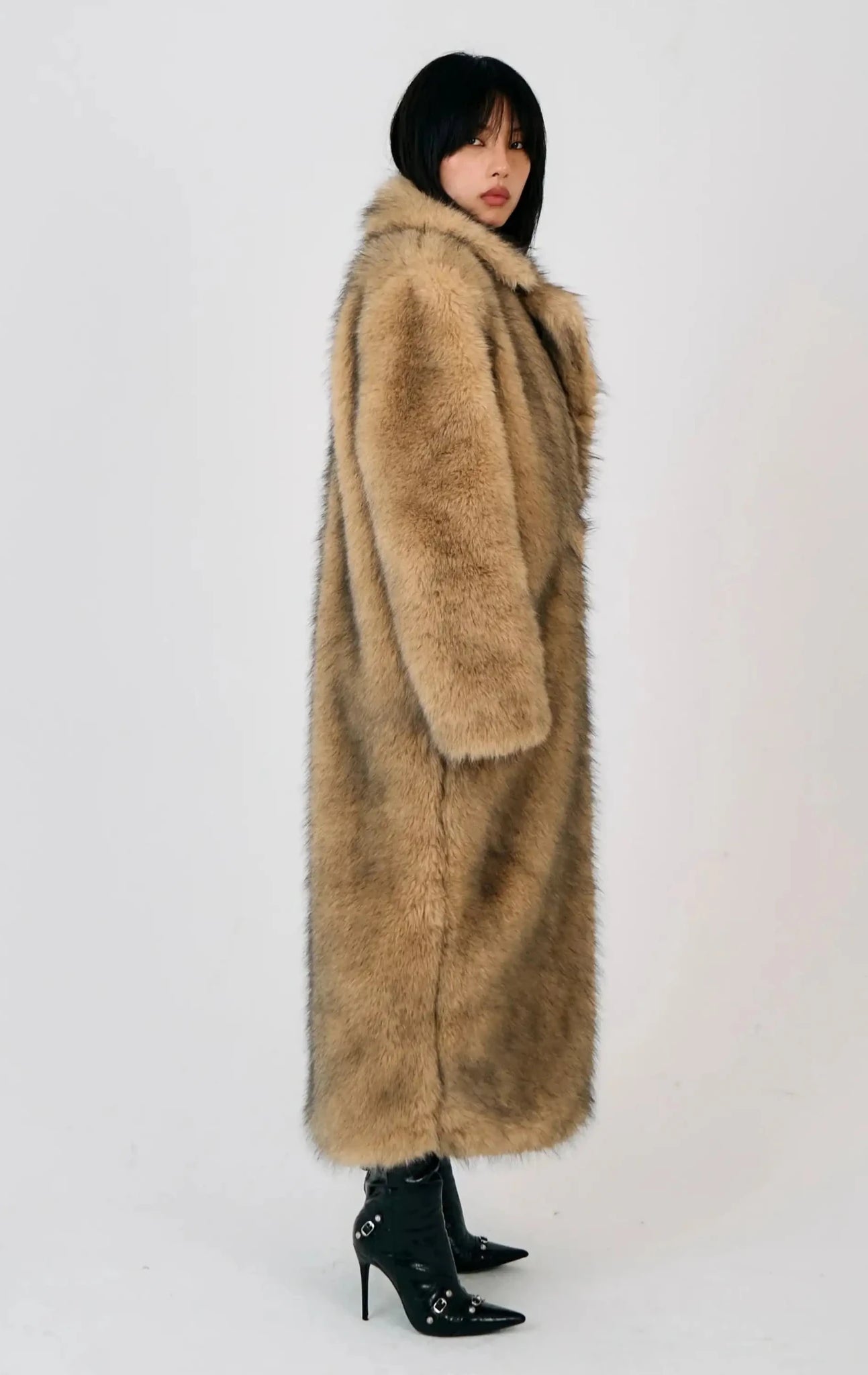 Shop The Ragged Priest The Ragged Priest Tara Maxi Faux Fur Coat Jacket for women – premium loungewear and festival fashion at Spoiled Brat