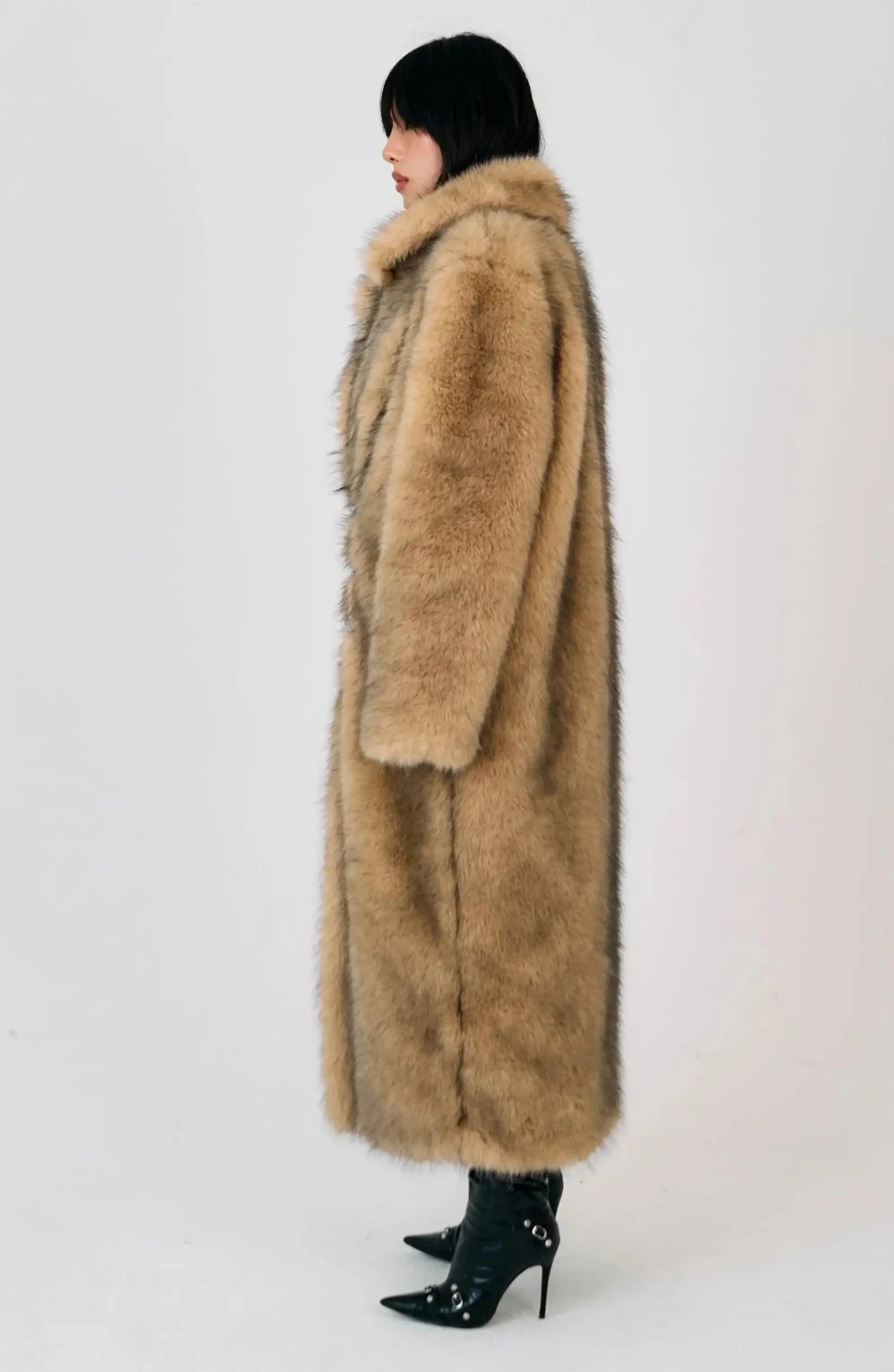 Shop The Ragged Priest The Ragged Priest Tara Maxi Faux Fur Coat Jacket for women – premium loungewear and festival fashion at Spoiled Brat