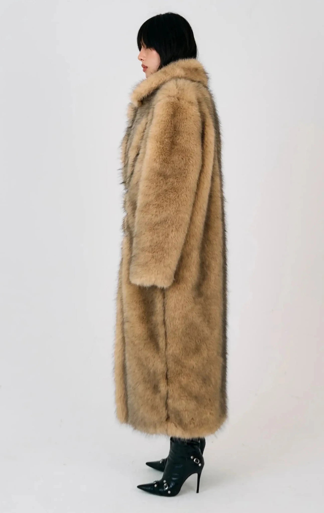 Shop The Ragged Priest The Ragged Priest Tara Maxi Faux Fur Coat Jacket for women – premium loungewear and festival fashion at Spoiled Brat