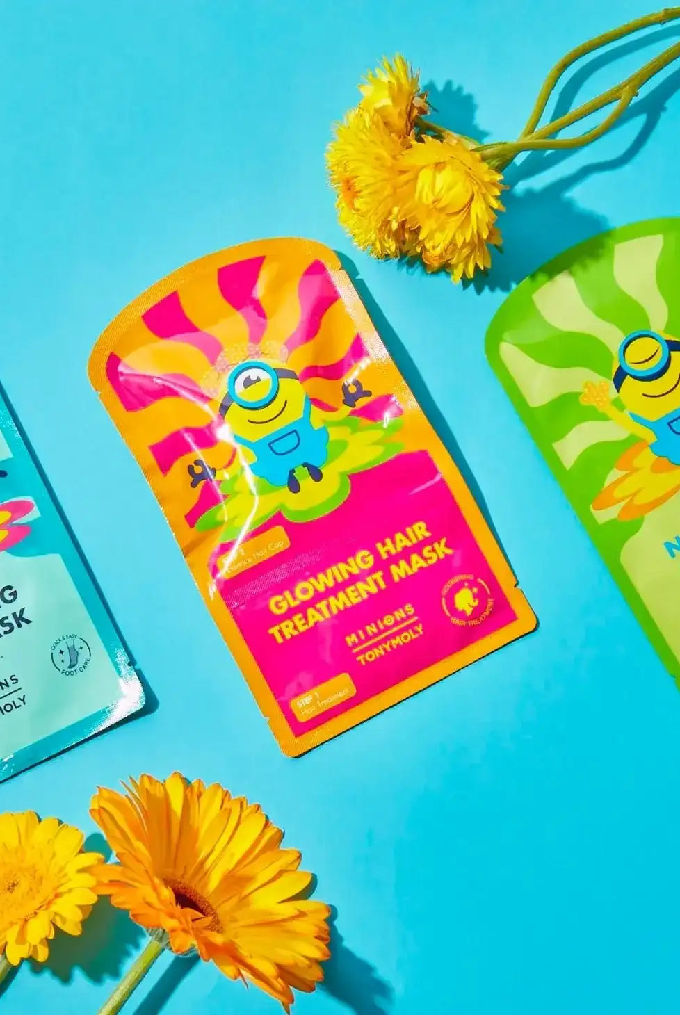 Tony Moly x Minions Glowing Hair Treatment Mask Beauty Product by Tony Moly as seen on celebrities