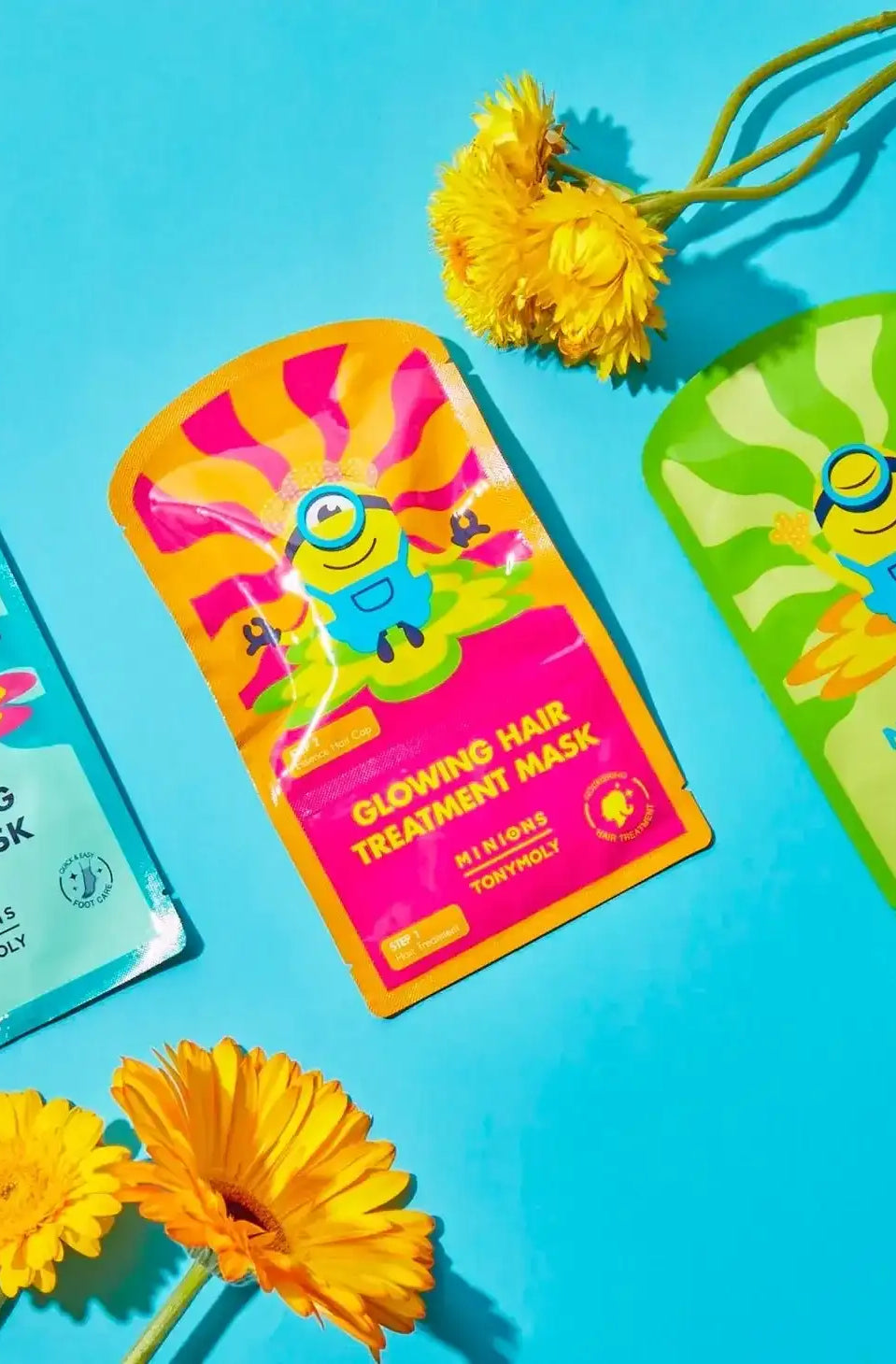 Tony Moly x Minions Glowing Hair Treatment Mask Beauty Product by Tony Moly as seen on celebrities