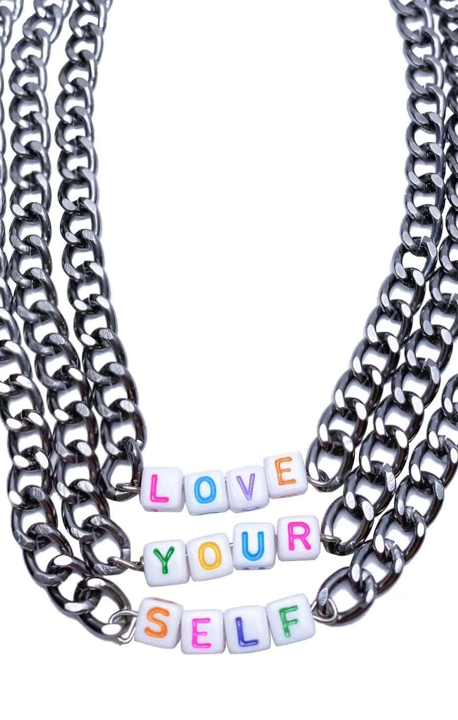 Shop Trixy Starr Trixy Starr Love Your Self Necklace Necklace for women – premium loungewear and festival fashion at Spoiled Brat