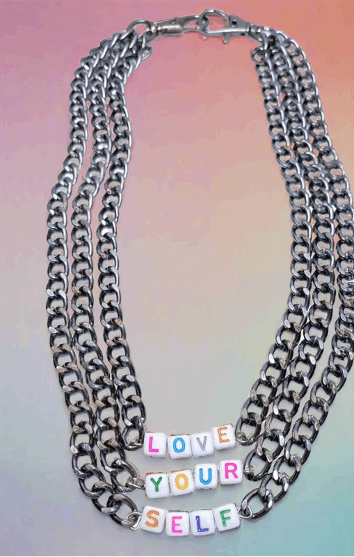 Shop Trixy Starr Trixy Starr Love Your Self Necklace Necklace for women – premium loungewear and festival fashion at Spoiled Brat