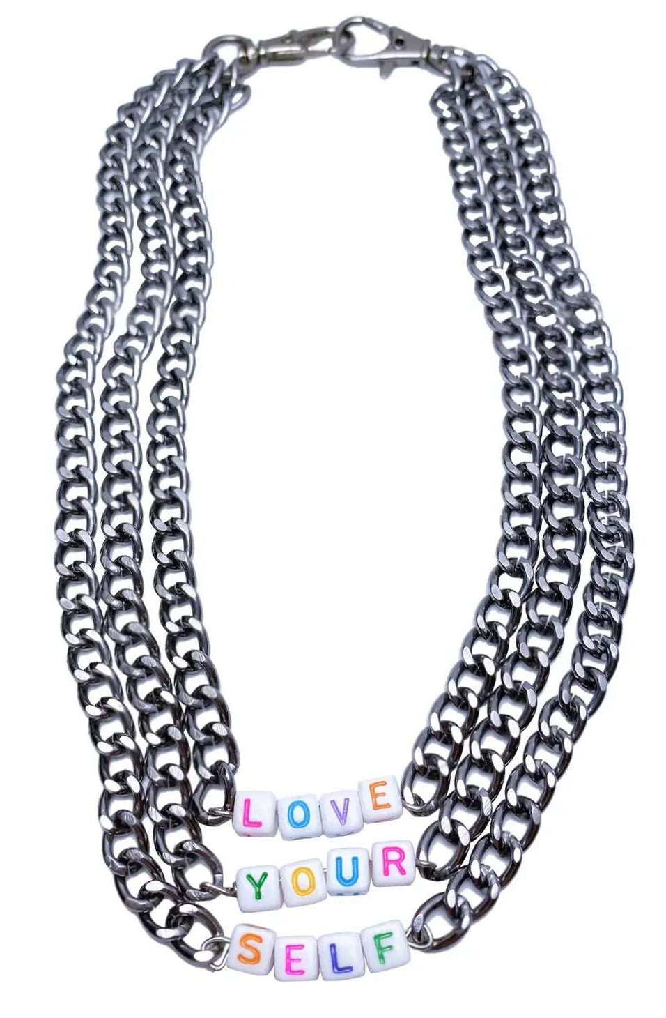 Trixy Starr Love Your Self Necklace Necklace by Trixy Starr as seen on celebrities