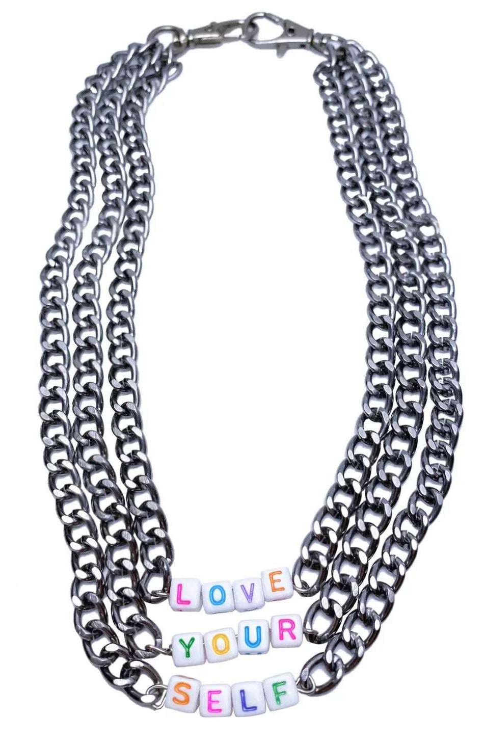 Trixy Starr Love Your Self Necklace Necklace by Trixy Starr as seen on celebrities