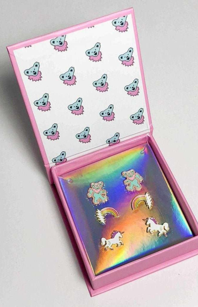 Trixy Starr x Grateful Dead Earring Set Earrings by Trixy Starr as seen on celebrities