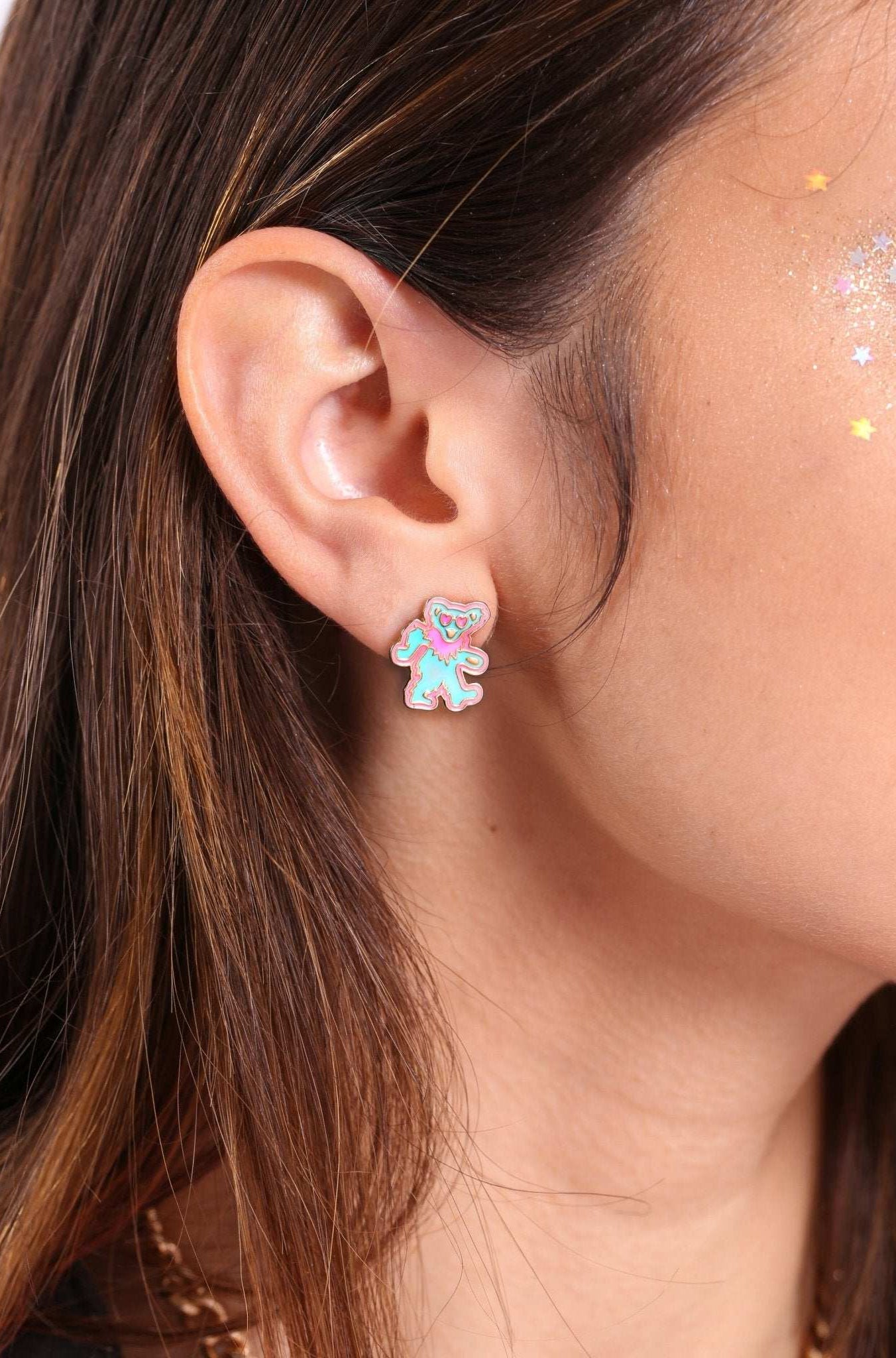 Trixy Starr x Grateful Dead Earring Set Earrings by Trixy Starr as seen on celebrities