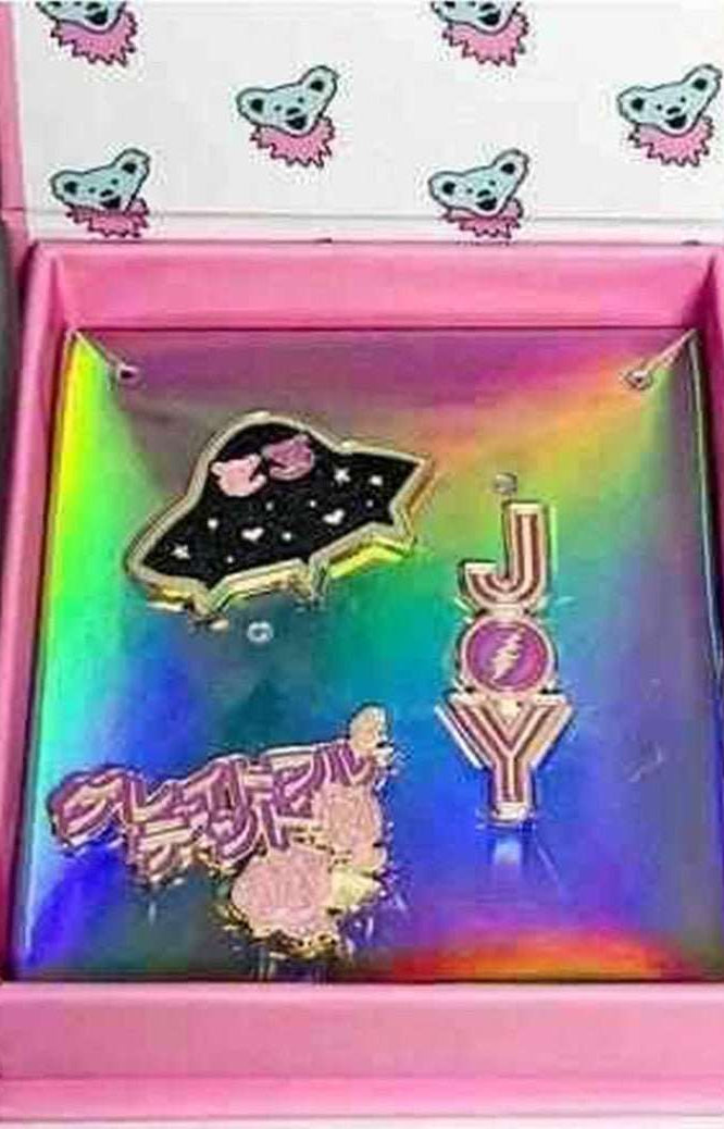 Trixy Starr x Grateful Dead Pin Set Pin by Trixy Starr as seen on celebrities