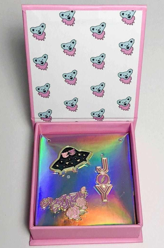 Trixy Starr x Grateful Dead Pin Set Pin by Trixy Starr as seen on celebrities