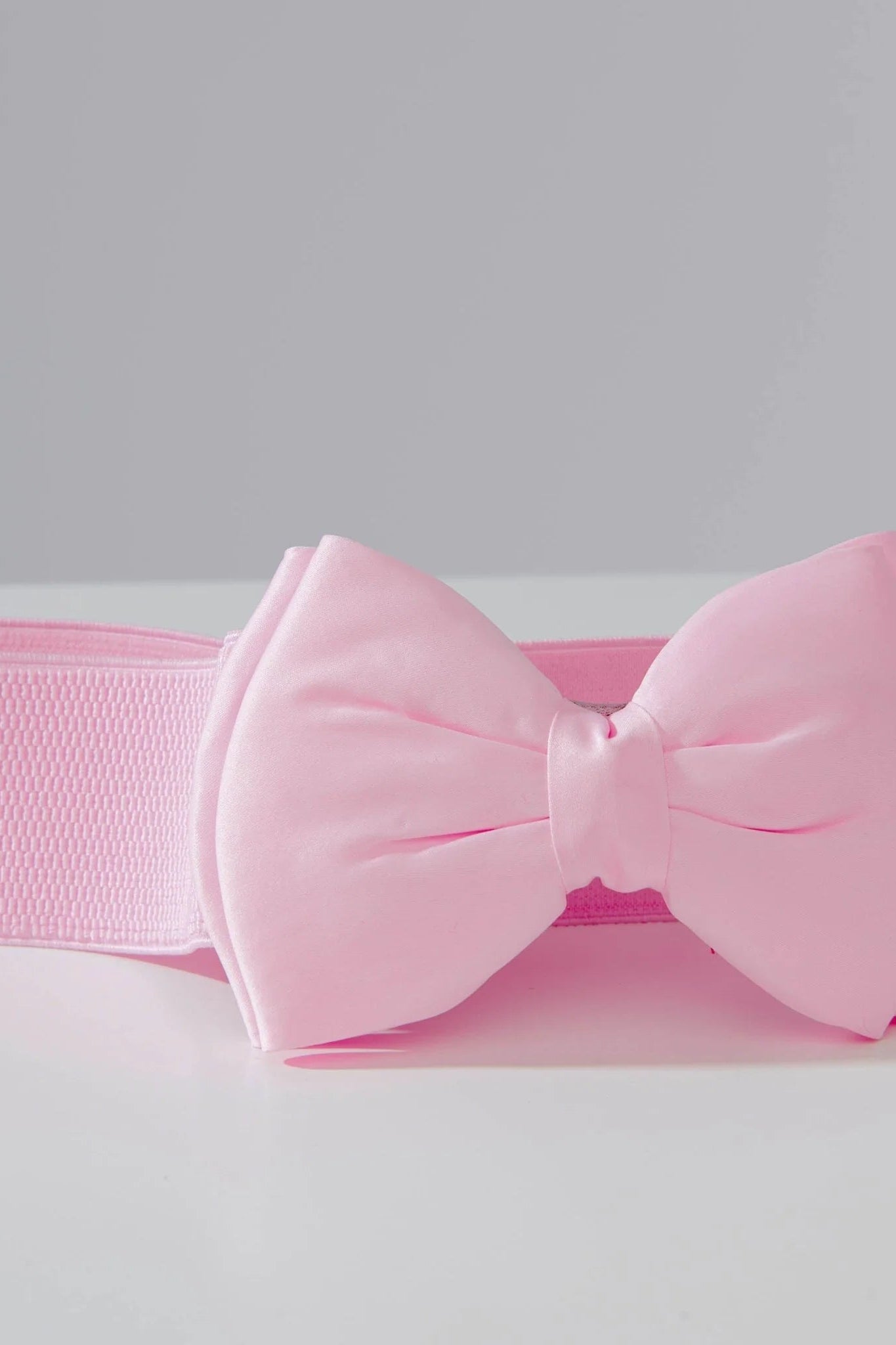 Unique Vintage Pink Bow Cinch Belt - Spoiled Brat
