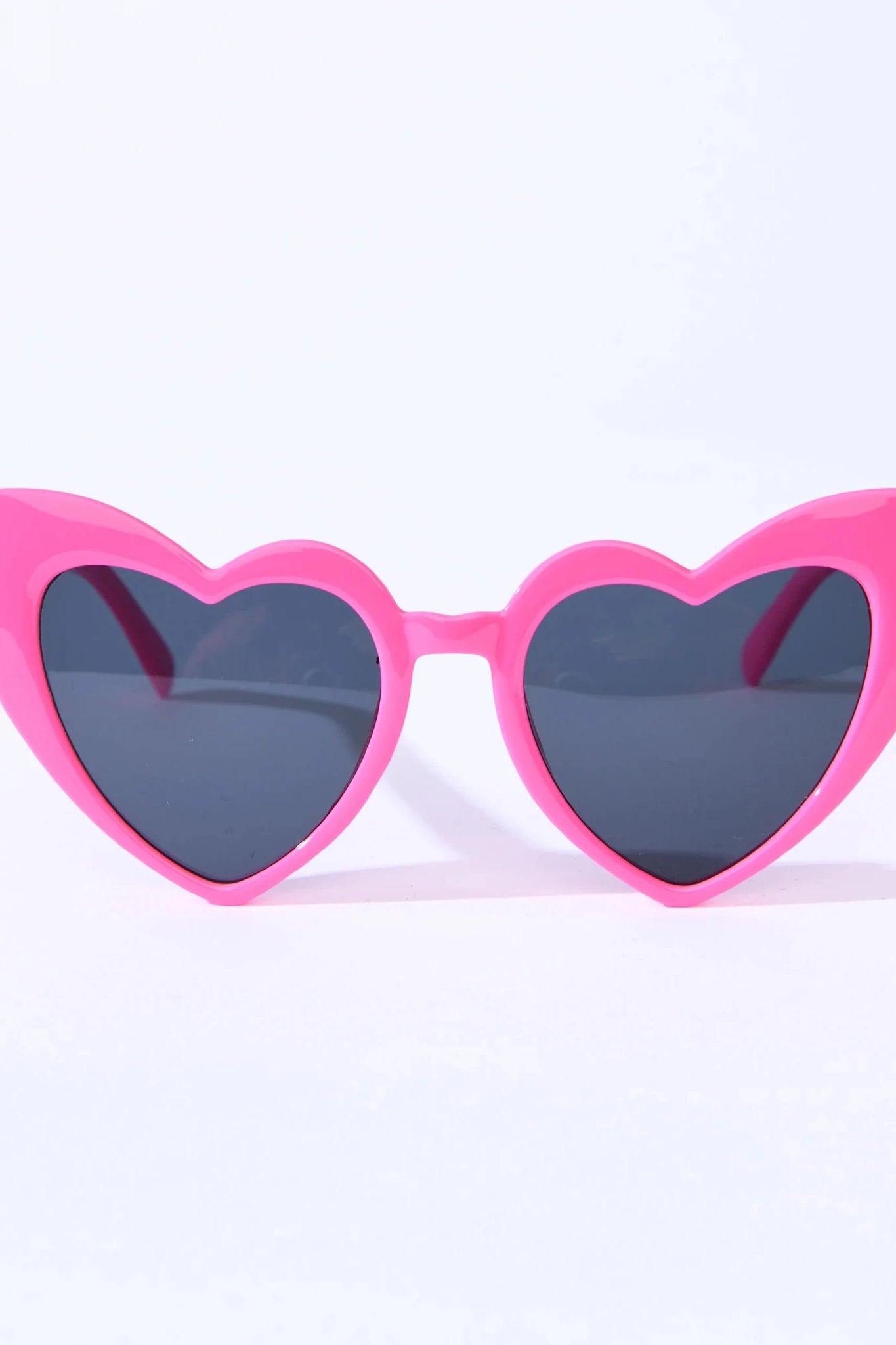 Shop Unique Vintage Unique Vintage x Barbie Hot Pink Heart Frame Sunglasses Sunglasses for women – premium loungewear and festival fashion at Spoiled Brat