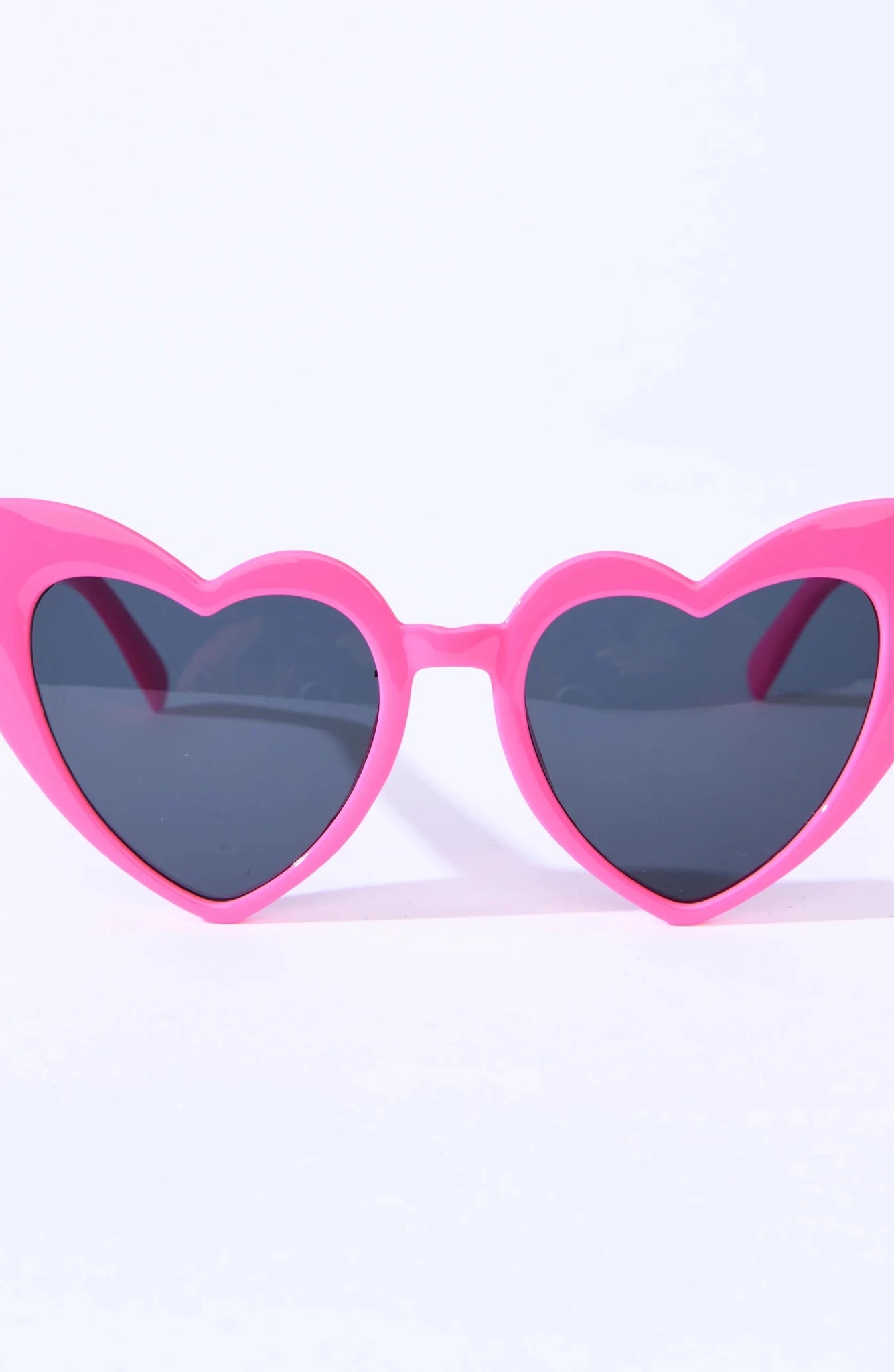 Shop Unique Vintage Unique Vintage x Barbie Hot Pink Heart Frame Sunglasses Sunglasses for women – premium loungewear and festival fashion at Spoiled Brat