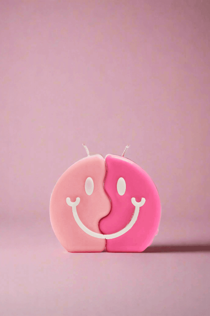 Wavey Casa Pink Gemini Candle by Wavey Casa – Candles – Pink | Spoiled Brat UK