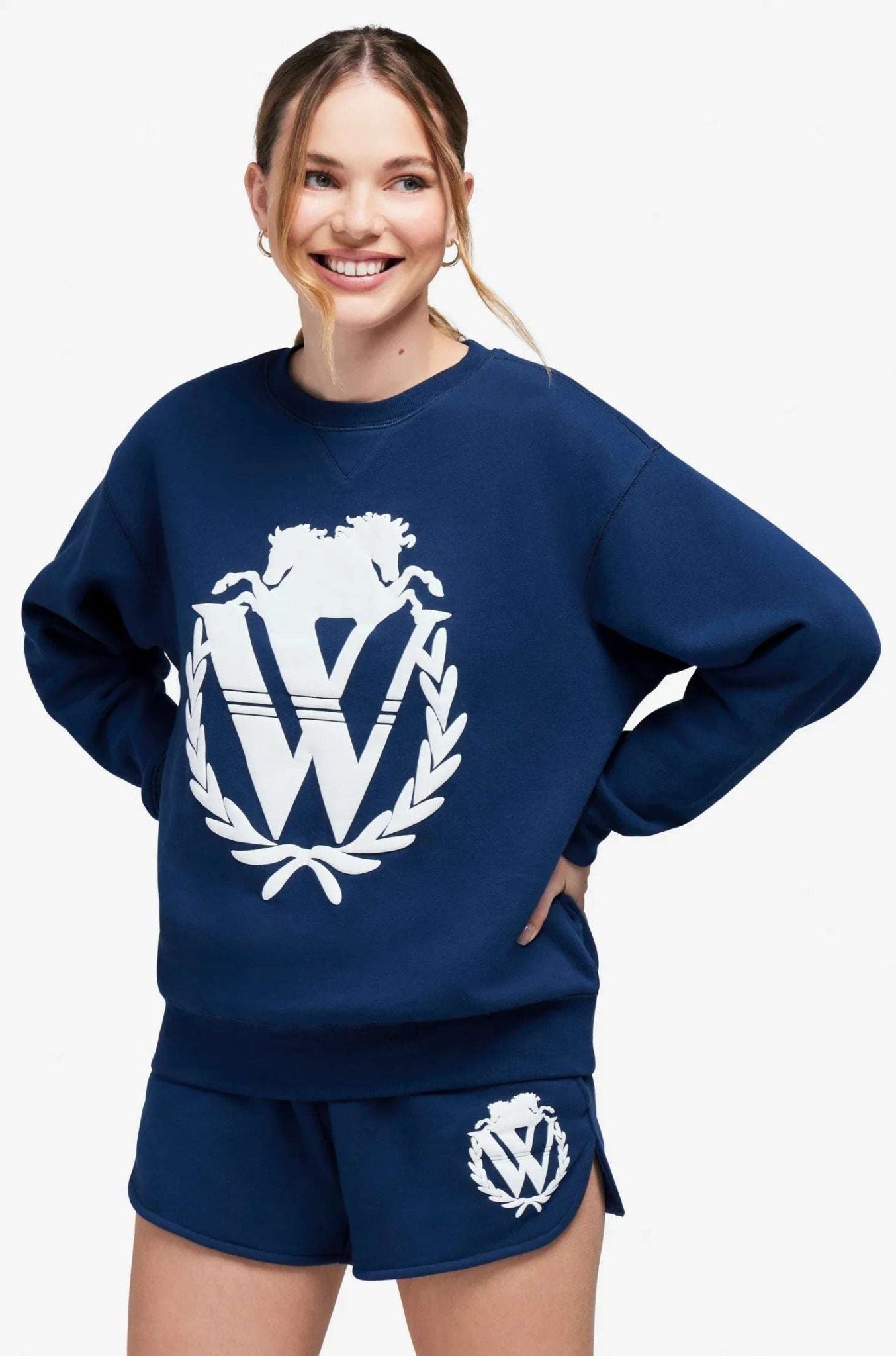 Wildfox 90s Crest Cody Sweatshirt - Spoiled Brat