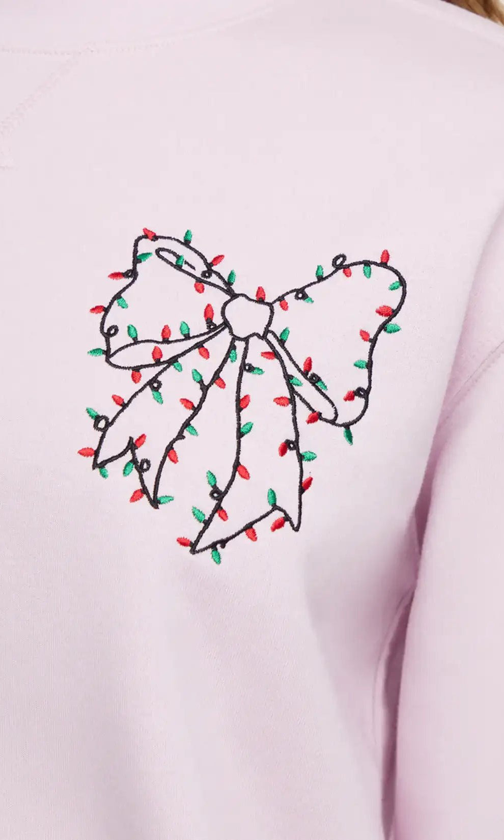 Wildfox Christmas Bow Charlie Sweatshirt - Spoiled Brat