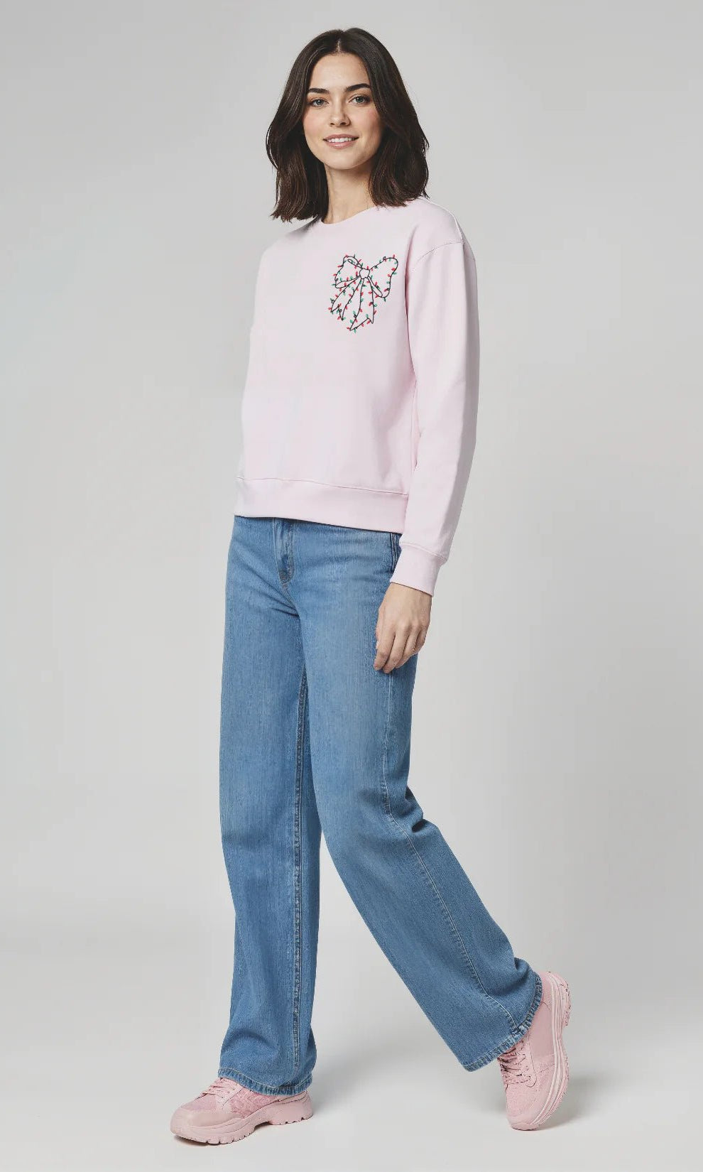 Wildfox Christmas Bow Charlie Sweatshirt - Spoiled Brat