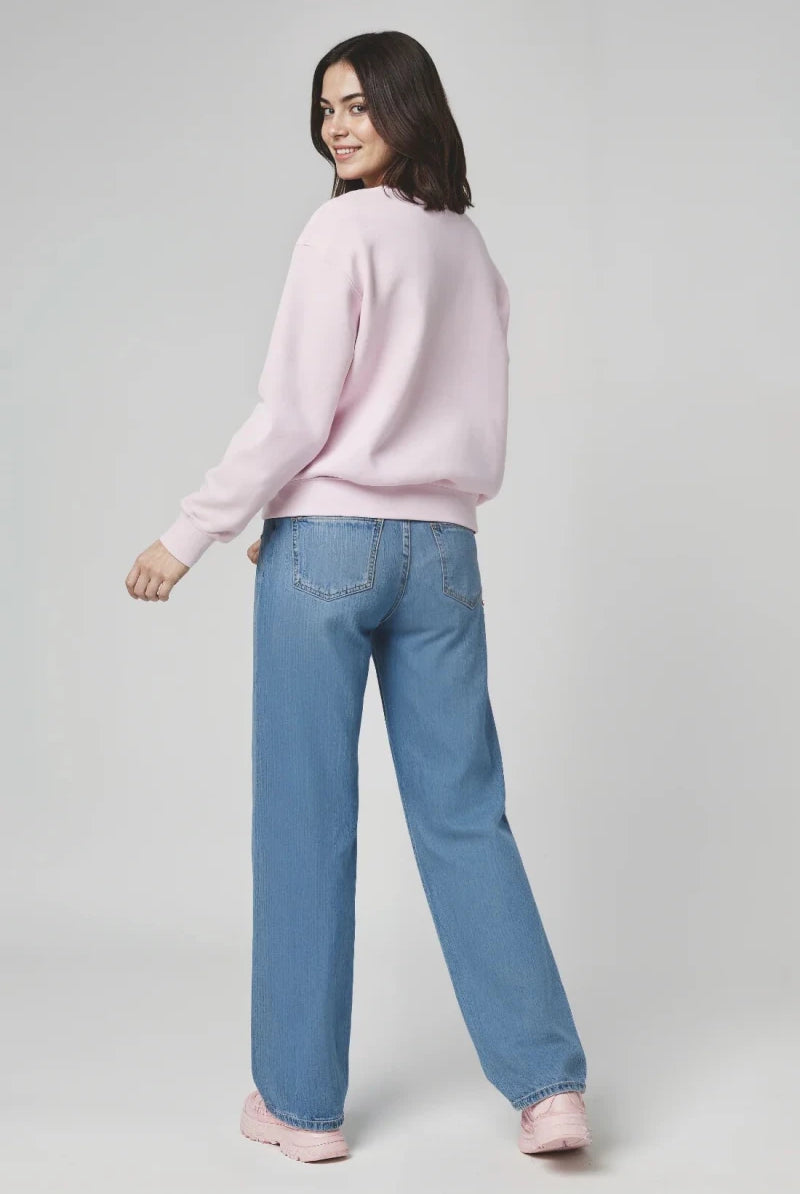 Shop Wildfox Wildfox Christmas Bow Charlie Sweatshirt Hooded Sweatshirt for women – premium loungewear and festival fashion at Spoiled Brat