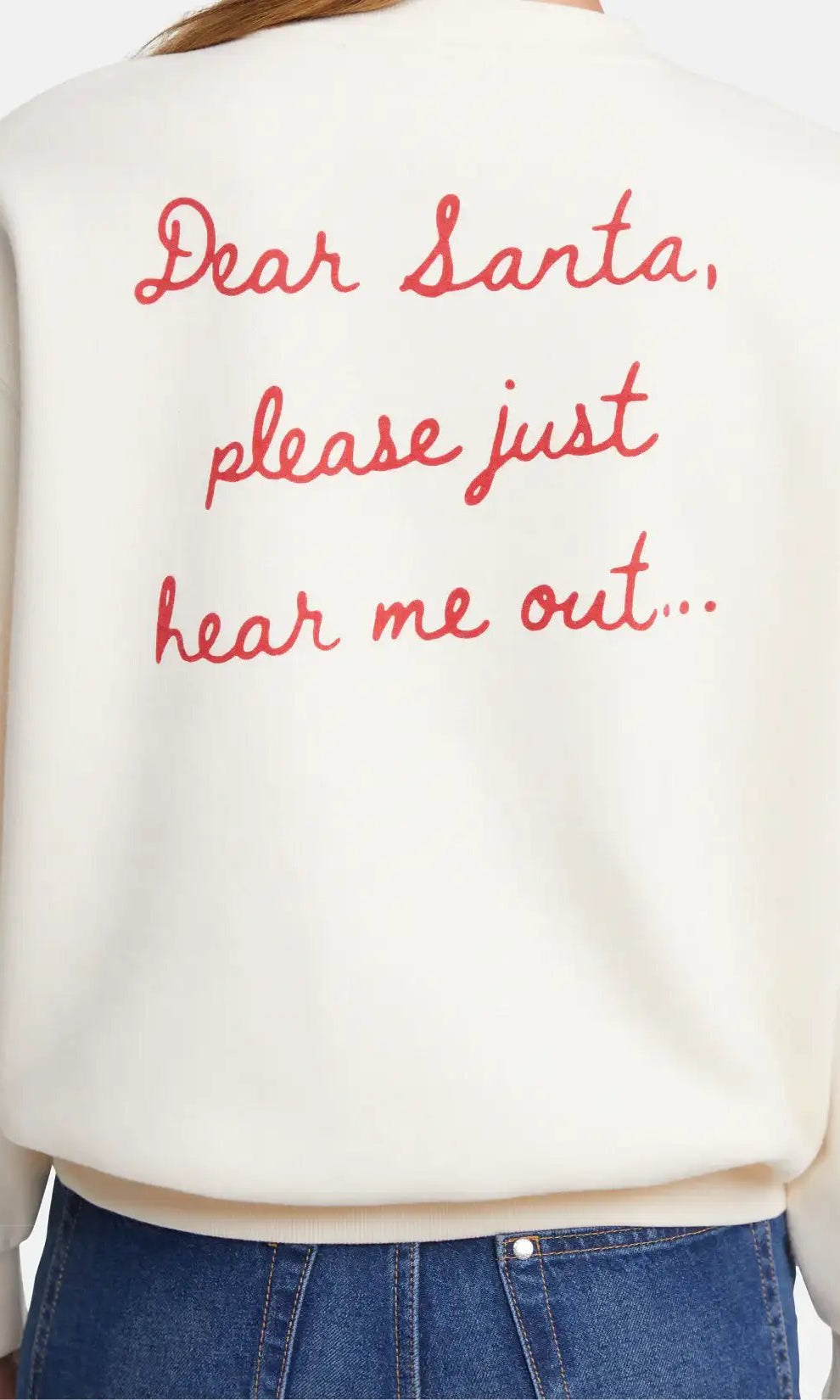 Wildfox Christmas Naughty Or Nice Charlie Sweatshirt - Spoiled Brat