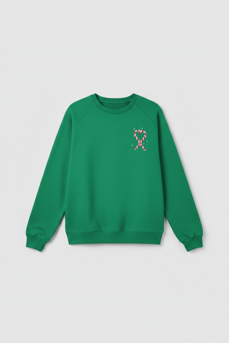 Shop Wildfox Wildfox Christmas Tinis & Tinsel Keely Raglan Sweatshirt Hooded Sweatshirt for women – premium loungewear and festival fashion at Spoiled Brat