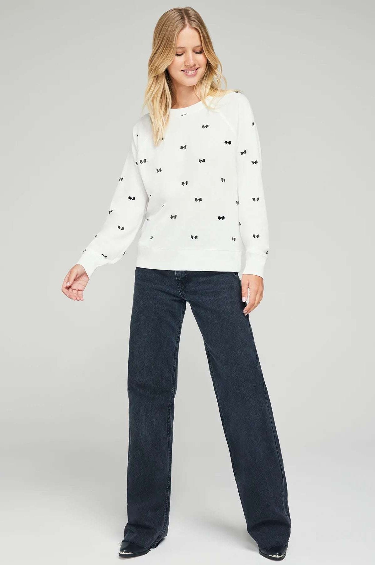 Wildfox Gordon Bow Sommers Sweatshirt Sweatshirt by Wildfox as seen on celebrities
