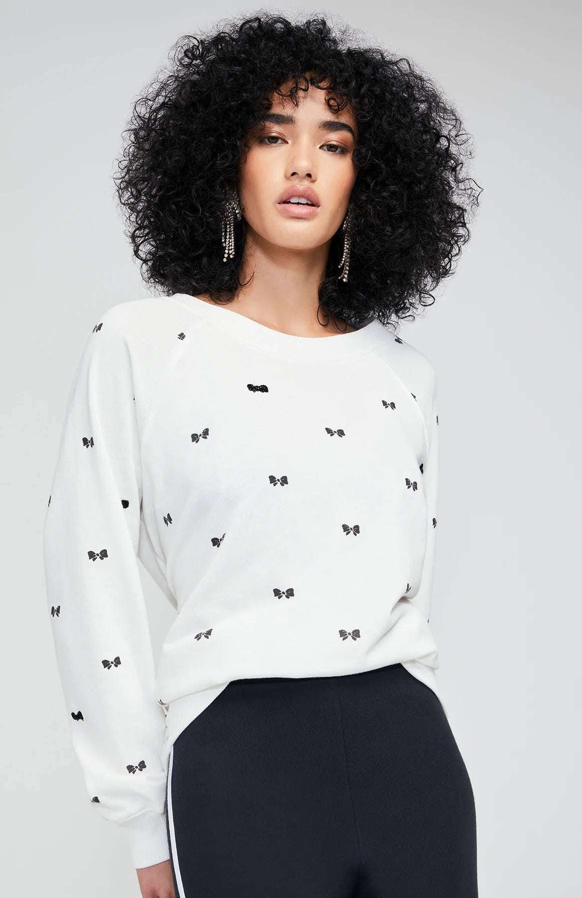 Wildfox Gordon Bow Sommers Sweatshirt Sweatshirt by Wildfox as seen on celebrities