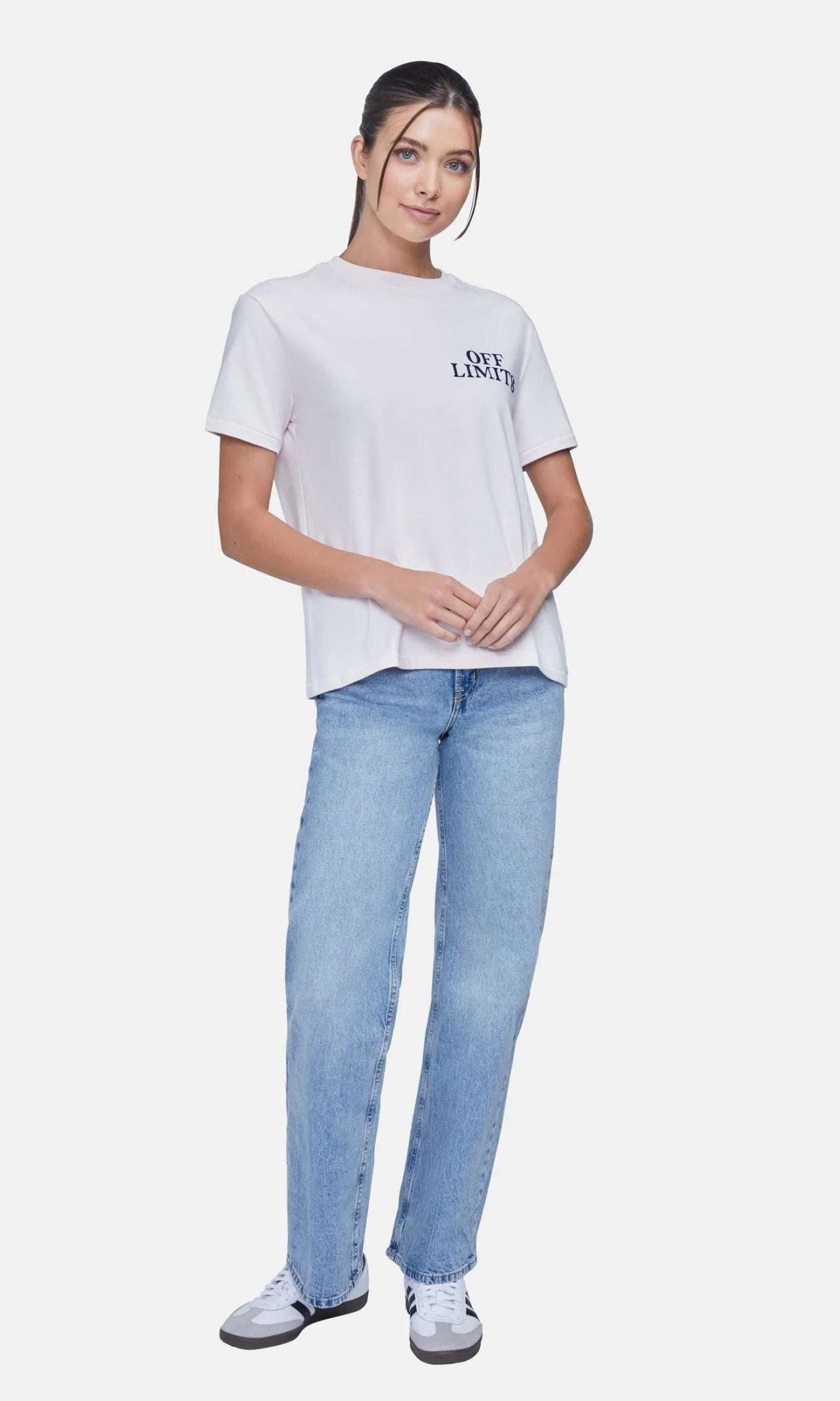 Shop Wildfox Wildfox Off Limits Ryan Tee T-Shirt for women – premium loungewear and festival fashion at Spoiled Brat