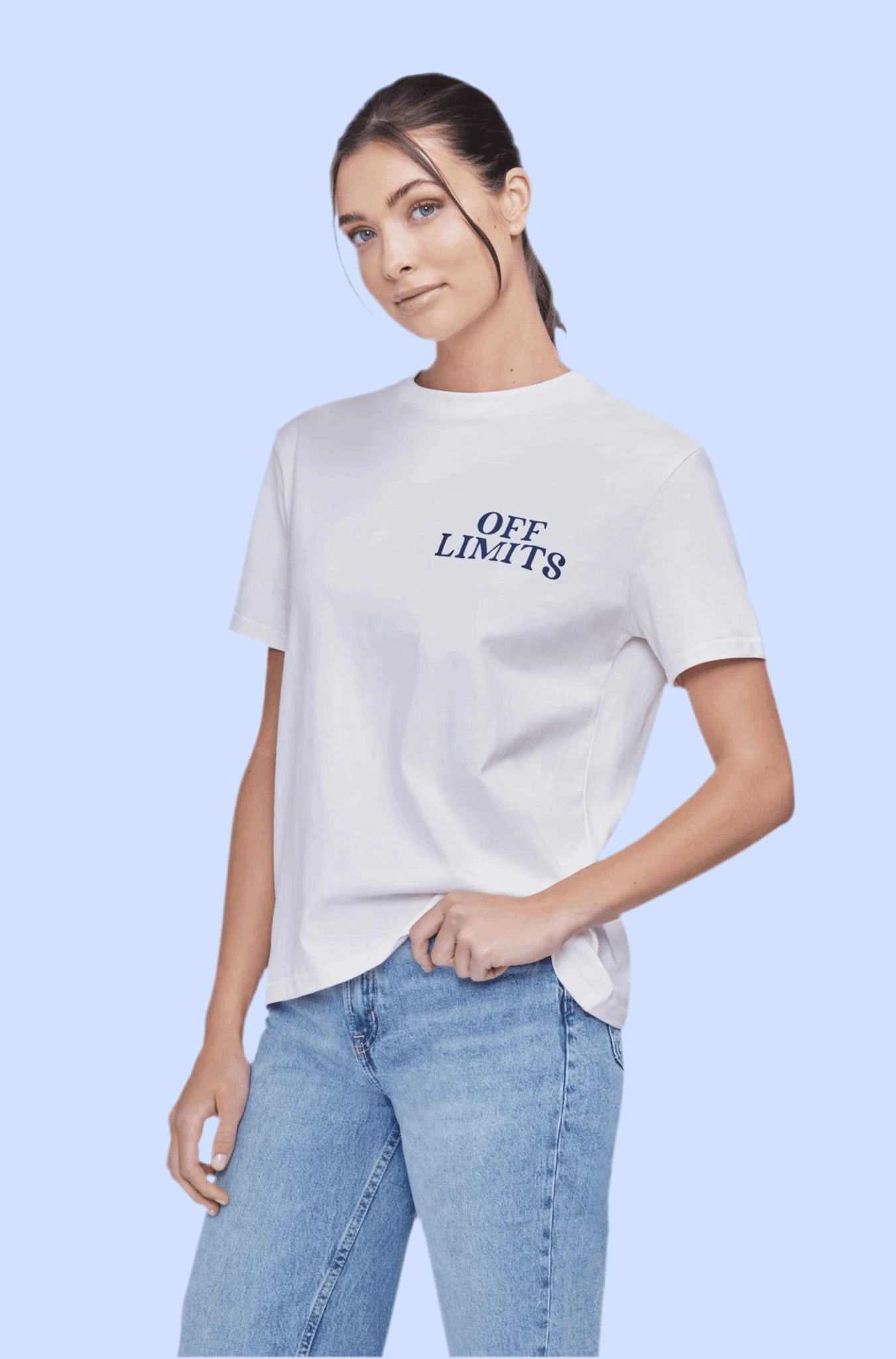 Shop Wildfox Wildfox Off Limits Ryan Tee T-Shirt for women – premium loungewear and festival fashion at Spoiled Brat