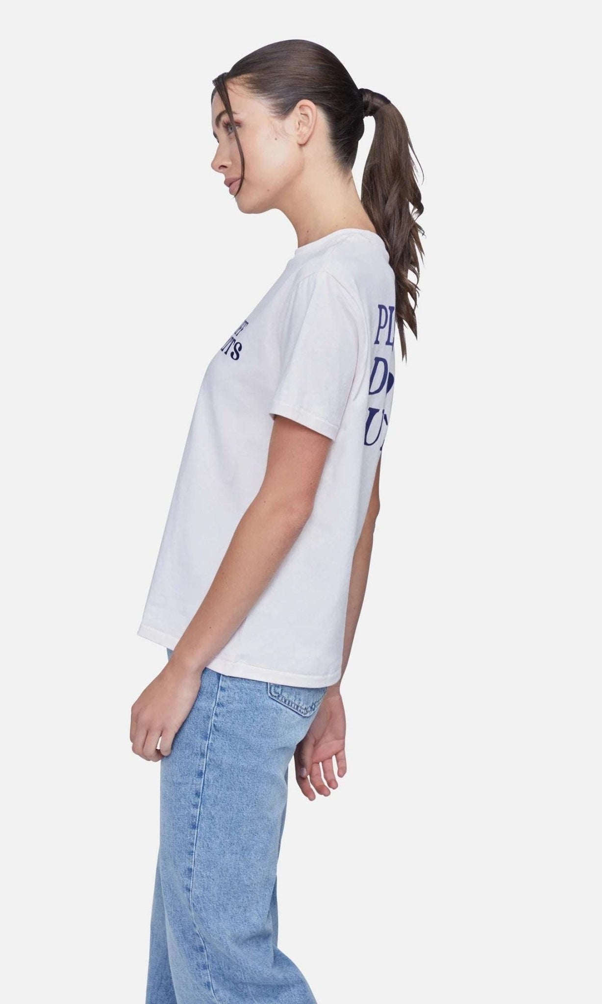 Shop Wildfox Wildfox Off Limits Ryan Tee T-Shirt for women – premium loungewear and festival fashion at Spoiled Brat