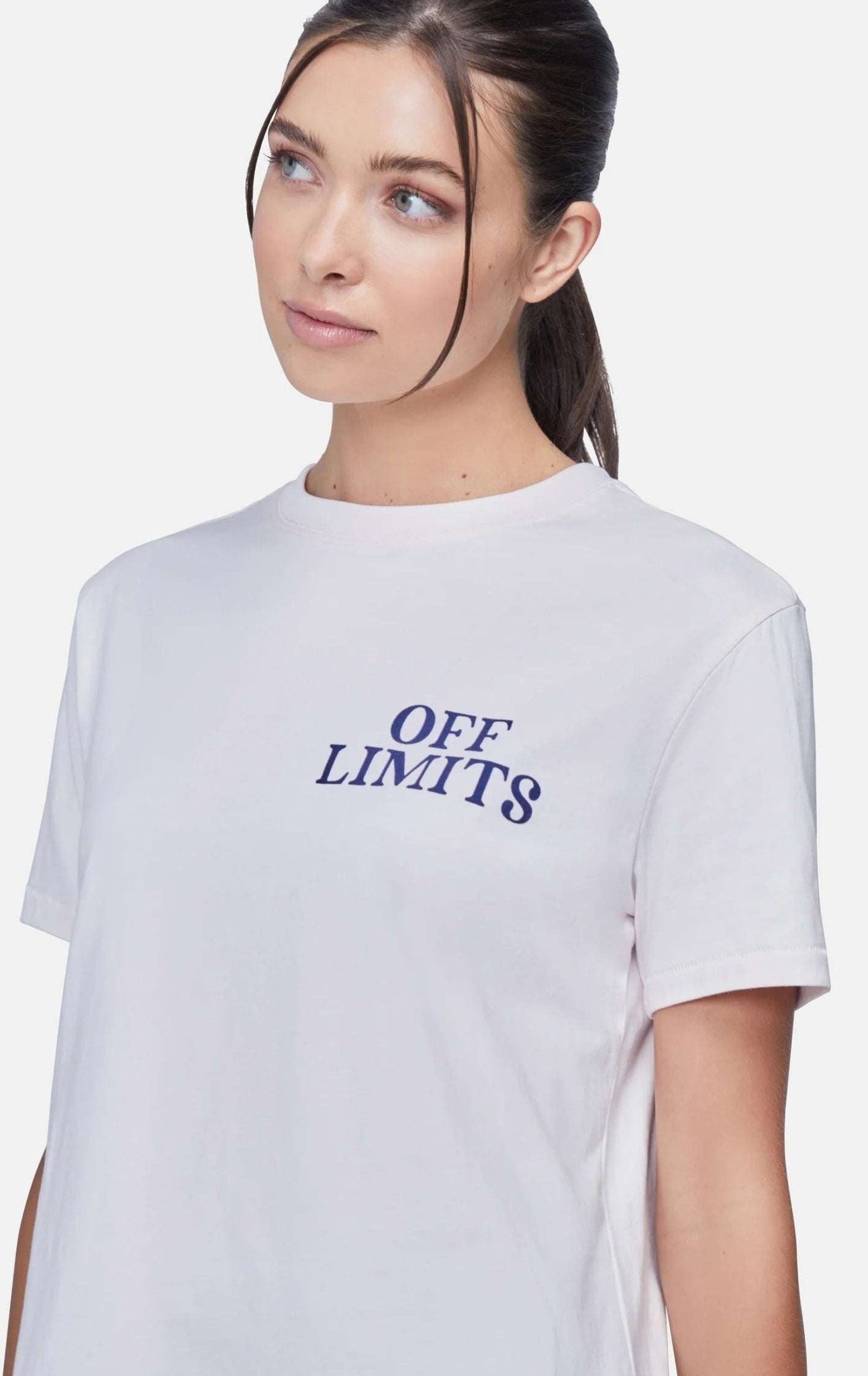 Shop Wildfox Wildfox Off Limits Ryan Tee T-Shirt for women – premium loungewear and festival fashion at Spoiled Brat