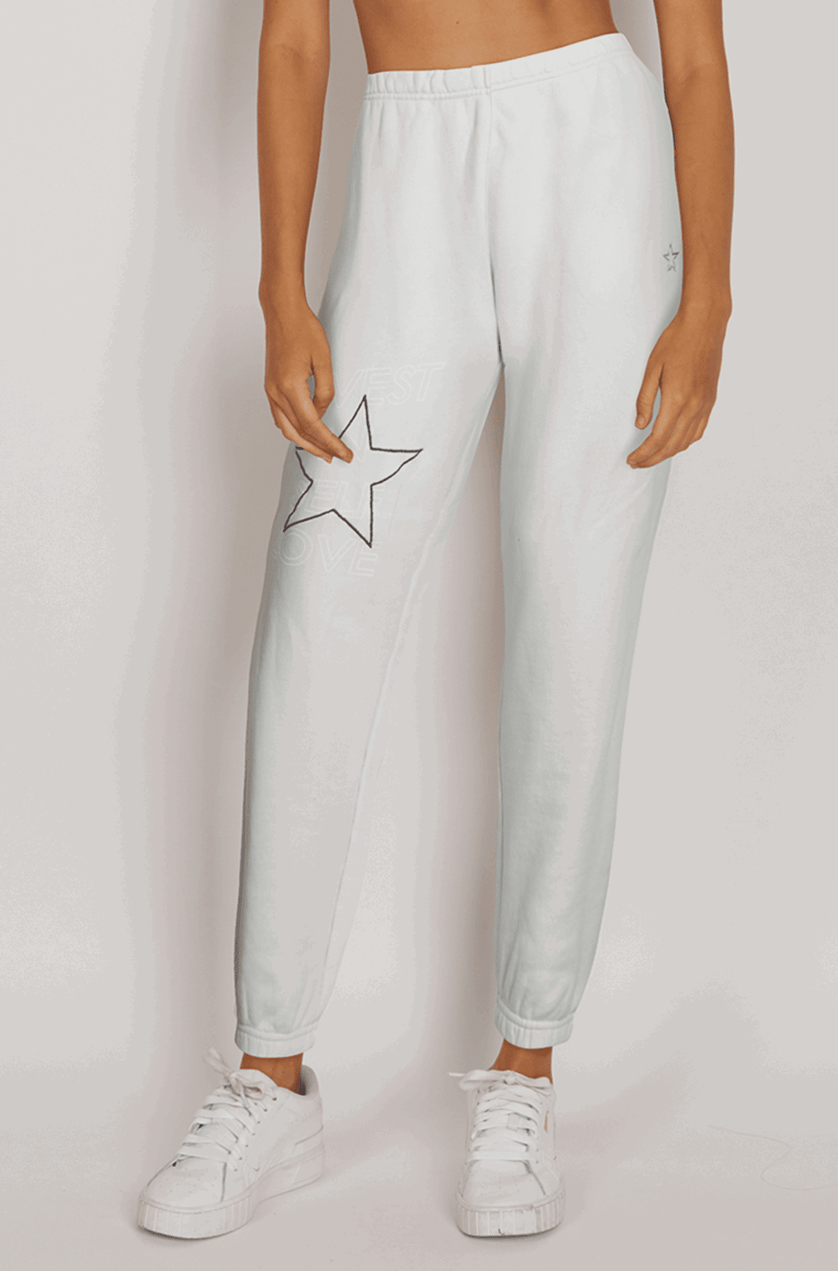 Shop Wildfox Wildfox Self Love Emmy Sweatpants Sweatpants for women – premium loungewear and festival fashion at Spoiled Brat