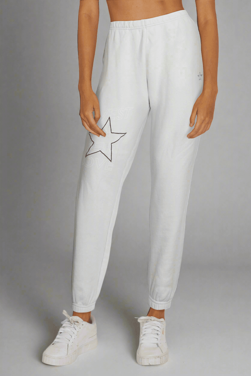 Wildfox Self Love Emmy Sweatpants - Spoiled Brat