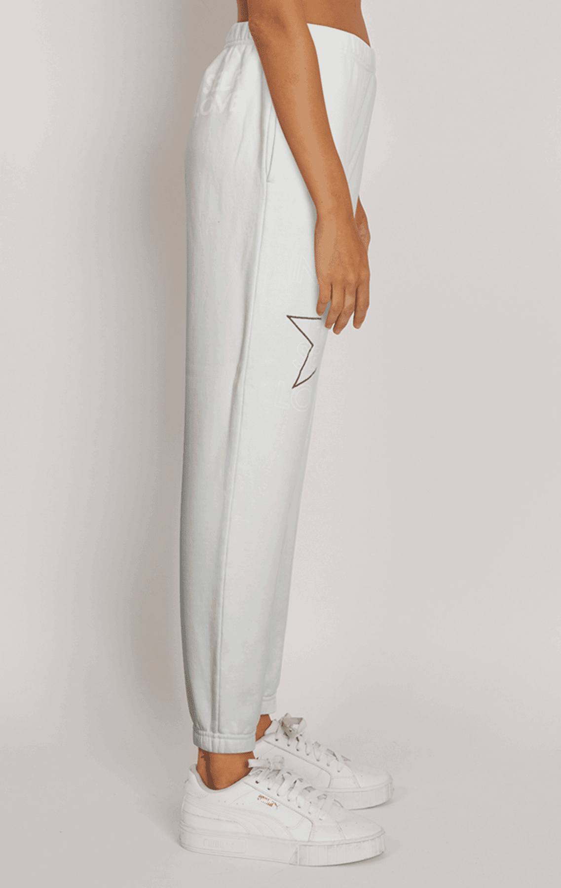 Shop Wildfox Wildfox Self Love Emmy Sweatpants Sweatpants for women – premium loungewear and festival fashion at Spoiled Brat