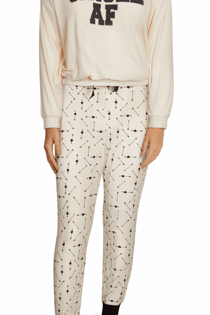 Wildfox Single AF Pyjamas as seen on Malin Andersson - Spoiled Brat