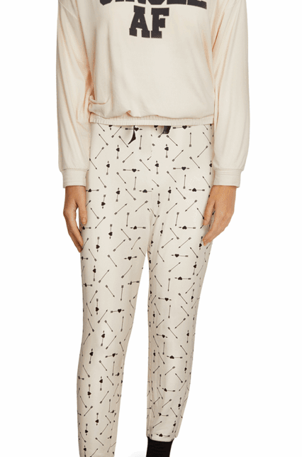 Shop Wildfox Wildfox Single AF Pyjamas as seen on Malin Andersson Pyjamas for women – premium loungewear and festival fashion at Spoiled Brat