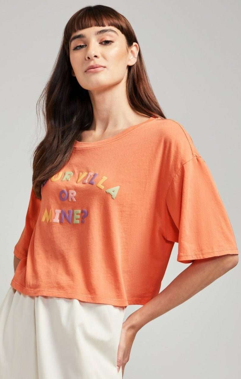 Wildfox Who's Villa Alhambra Tee T-Shirt by Wildfox as seen on celebrities