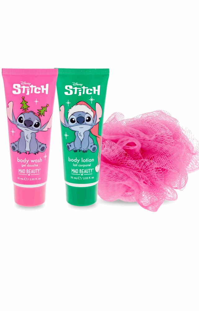 Disney Stitchmas Bath & Body Set
