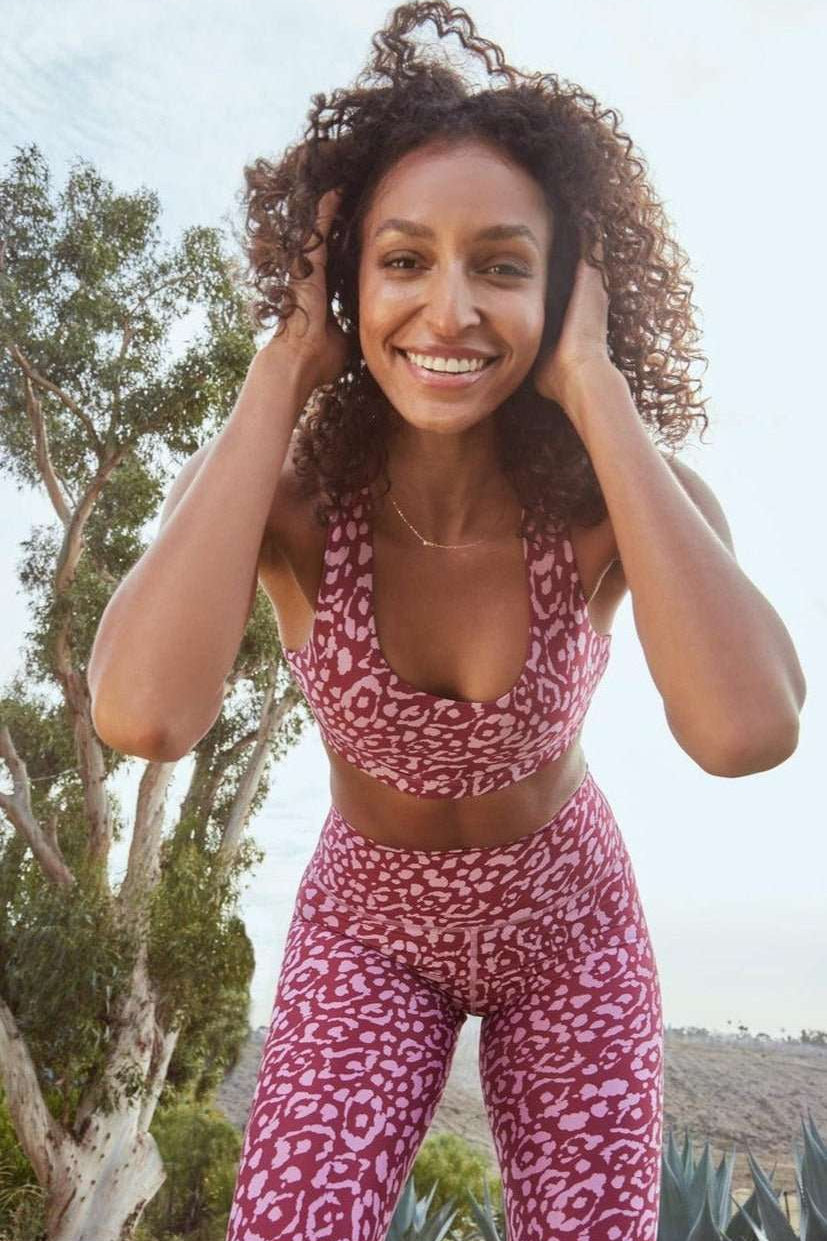 Shop Spiritual Gangster Spiritual Gangster Studio Eco Jersey Sports Bra Cropped Top for women – premium loungewear and festival fashion at Spoiled Brat
