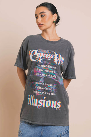 Buy Daisy Street Cypress Hill Washed Tyler Tee Online