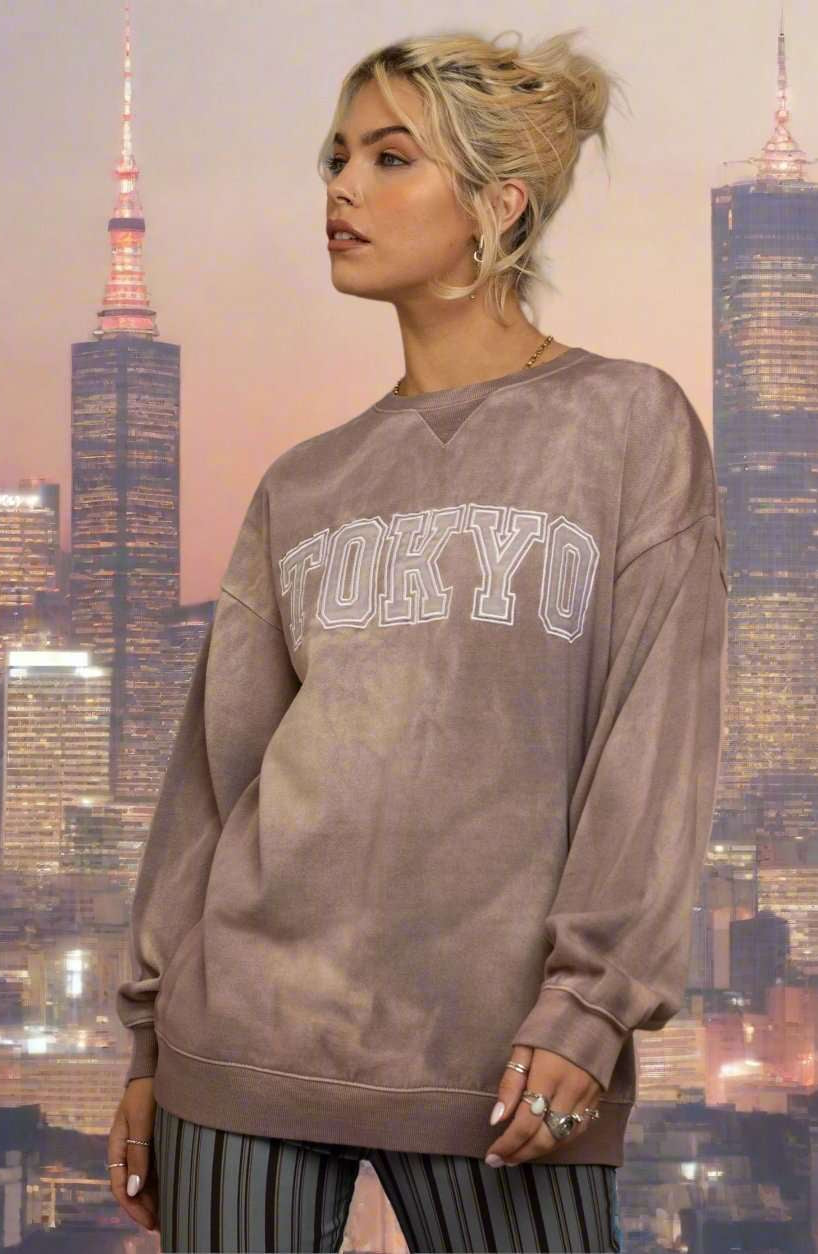Daisy Street Tokyo Sunblast Sweater Sweater by Daisy Street as seen on celebrities