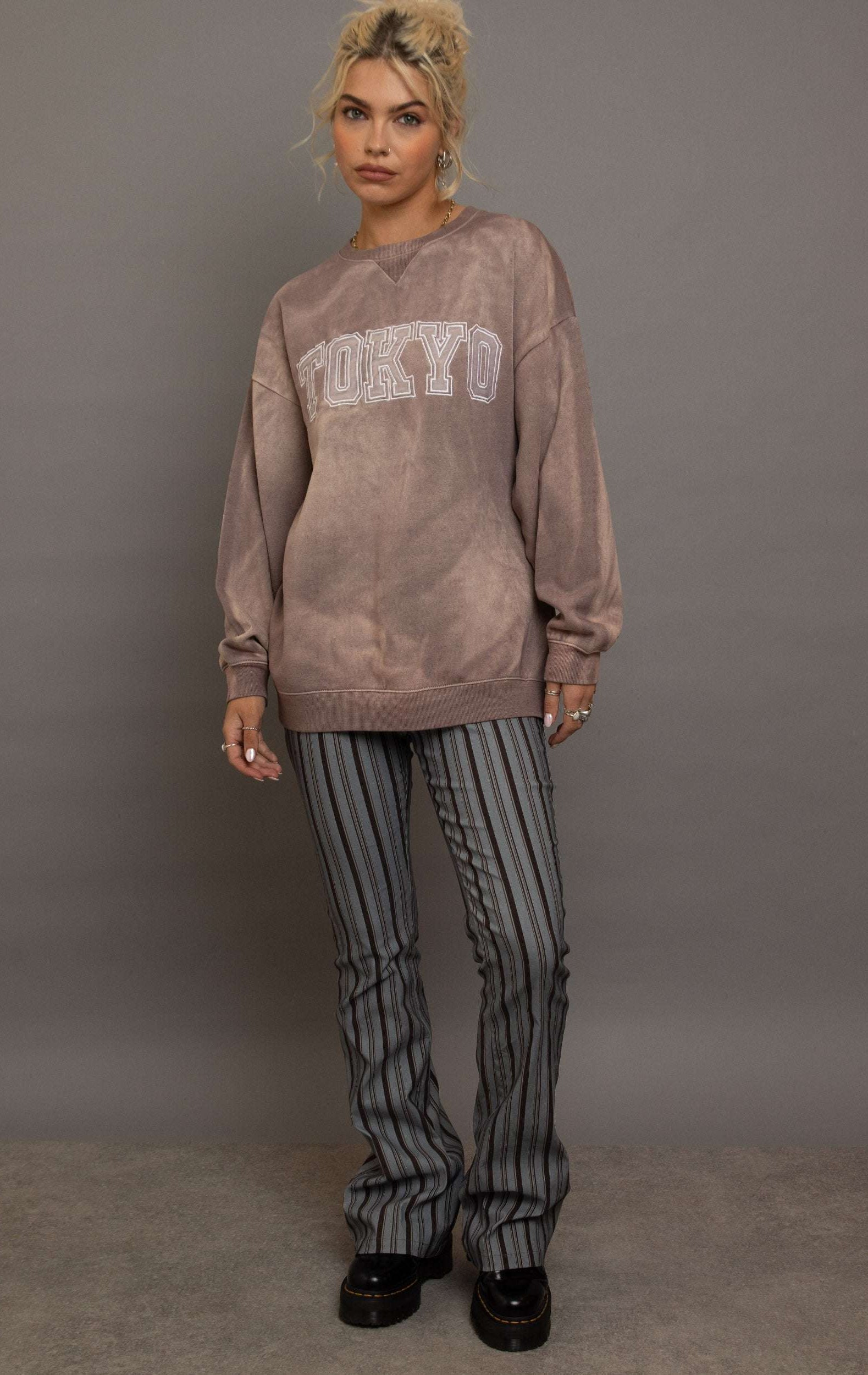 Daisy Street Tokyo Sunblast Sweater Sweater by Daisy Street as seen on celebrities