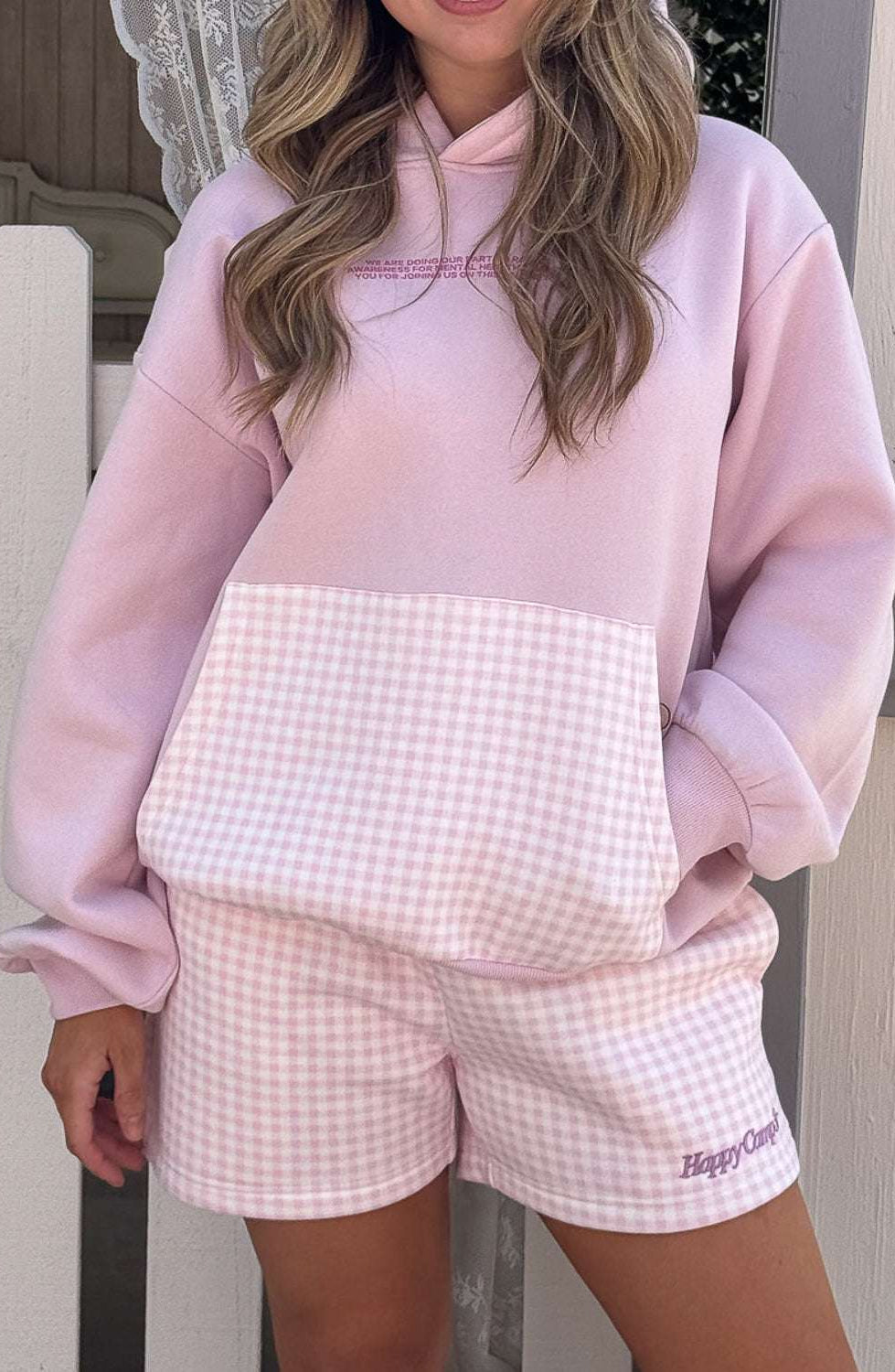 Happy Camp3r Gratitude Edition Lilac Hoodie