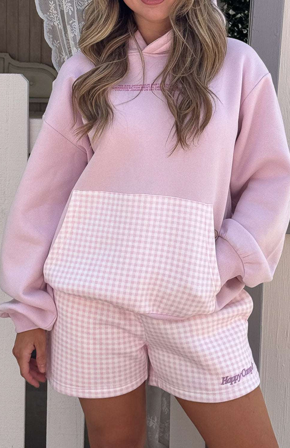 Happy Camp3r Gratitude Edition Lilac Hoodie