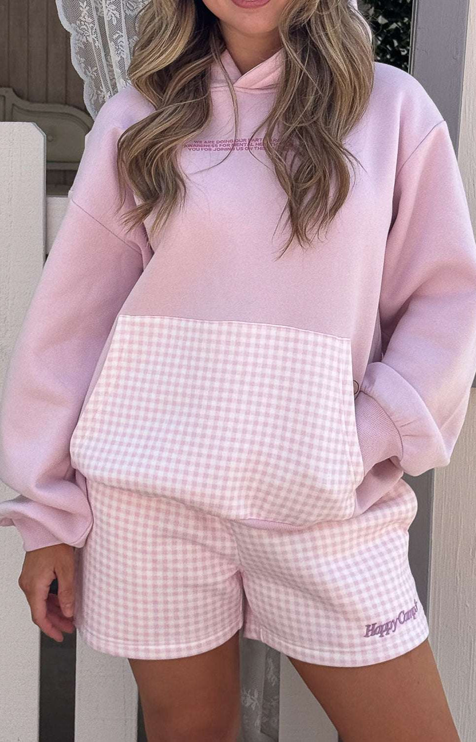 Happy Camp3r Gratitude Edition Lilac Hoodie