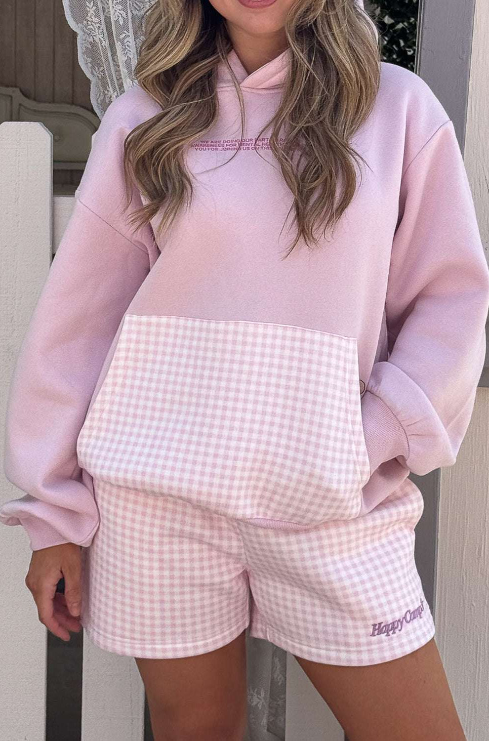 Happy Camp3r Gratitude Edition Lilac Hoodie